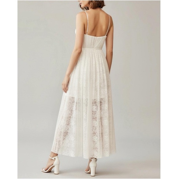 Sau Lee Selena Lace Long Evening Dress - Picture 2 of 8